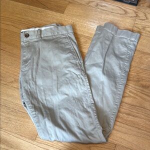 J. Crew Tan Chinos Classic Straight-Leg Cotton